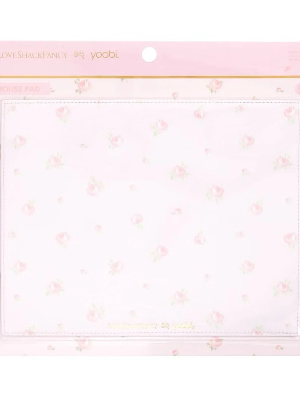 LoveShackFancy x Target school pen Mouse Pad pink rose
